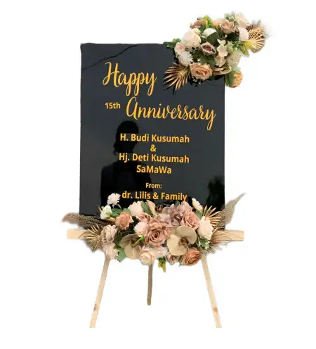 Papan Bunga Akrilik Nagan Raya